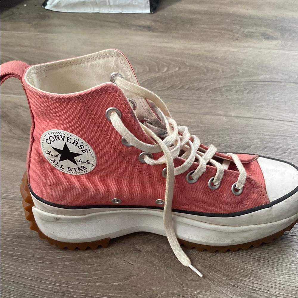 Converse Pink High-Top Sneakers Canvas Classic